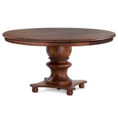 Mesa Redonda para Sala de Jantar 08 Lugares 160cm Canela