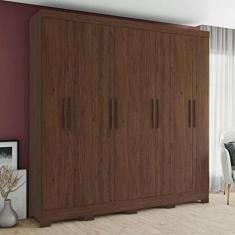 Guarda-roupa Casal 8 Portas 4 Gavetas Devon Henn