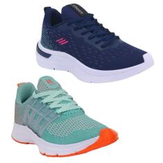 Tênis Feminino Esportivo Caminhada Corrida Academia Kit 2