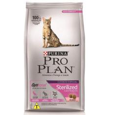 Ração Nestlé Purina Pro Plan para Gatos Adultos Castrados Sabor Salmão