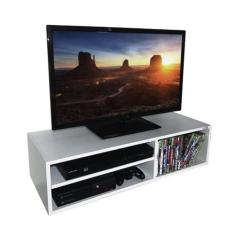 Rack Sala Suspenso Trovarelli - Branco - Móveis Trovarelli