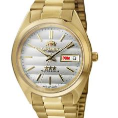 Relógio Orient Masculino Automatico Dourado 469Wc2f B1kx