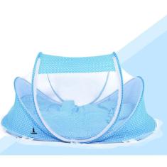 Berço Bebê Portátil Tenda Mosquiteiro Cama 3 Peças Menino Lorben