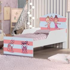 Mini Cama Bailarinas Meninas Com Colchão