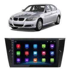 Kit Central Multimídia Android Bmw Serie 3 2005 A 2012 Ar Analógico 9 