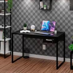 Escrivaninha Mesa Escritório Escrivaninha Diretor Estilo Industrial 12