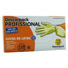Luva Latex Procedimento Descartavel M C/100 C-po