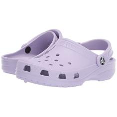 Crocs Tamanco clássico masculino e feminino, Lavanda, 13 Women/11 Men