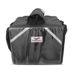 Mochila Nylon Térmica Entregador Moto Pizza Lanche 45 Litros