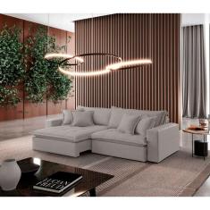 Sofá Zen Veludo 02 Módulos 90 Cm B25 Meu Sofá Online B026 Veludo Prata