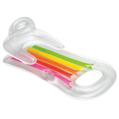 Colchão bronzeador poltrona inflável p/ piscina porta copo - INTEX, Ci