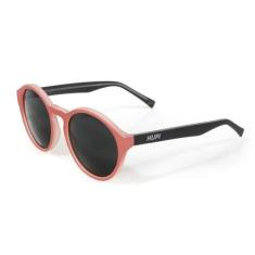 Óculos de Sol HUPI Kona Coral/Preto Lente Cinza, Coral, Preto
