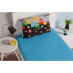 Jogo De Lençol Solteiro Infantil Kids Malha 100% Algodão Anti Alérgico