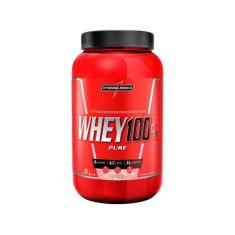 Whey Protein Concentrado Integralmédica 100% Pure - 907g Morango Natur