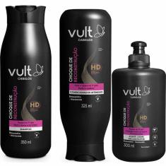 Kit Vult Choque de Reconstrução + Creme de Pentear 300g