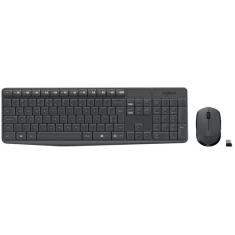 Kit Teclado e Mouse Sem Fio Logitech MK235