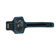 Capa De Celular Braçadeira Corrida Academia Azul Tamanho G