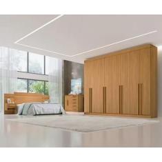 Guarda Roupas Casal Daymond 8Pts 100% MDF DDoro Móveis - D Doro Móveis