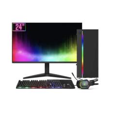 Computador Completo RGB Intel Core i7 16GB SSD 512GB Kit Gamer Monitor