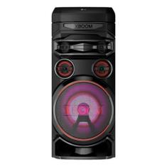 Caixa Amplificada LG XBOOM RNC7  Bluetooth, USB/FM/LED/KARAOKE, Preto,