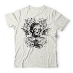 Camiseta Studio Geek Edgar Allan Poe Masculino-Masculino