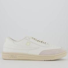 Tênis Fila Tennis 88 Legacy Branco e Bege-Masculino