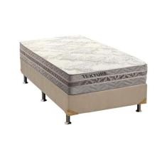 Cama Box Solteiro: Colchão Molas Ensacadas Paropas MasterPocket Textur