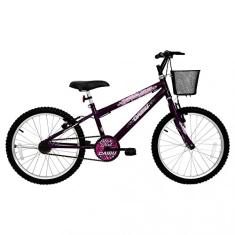 Bicicleta Aro 20 Mtb, Feminina Star Girl - 319701, Violeta, Cairu