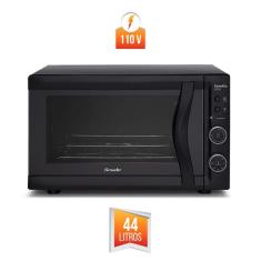 Forno Eletrico Mueller Sonetto 44 Litros Grill Dourador Preto Fosco 127V
