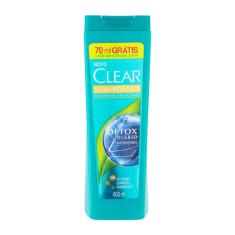 Shampoo Anticaspa Clear Detox Diário com 400ml 400ml