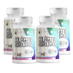 COLÁGENO HIDROLISADO - 500mg (60 Cápsulas) +CAPS (4)
