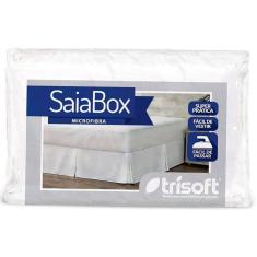 Saia para Cama Box Solteiro 90cm x 1,90m x 35cm - Trisoft