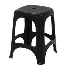 Kit 4 Banqueta Tramontina Niteroi Em Polipropileno Preto