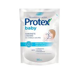 Sabonete Líquido Infantil para bebês Protex Baby Delicate Care 180ml Refil