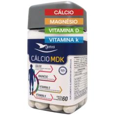 Cálcio MDK Global Suplementos 60 Cápsulas