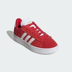 TENIS ADIDAS GRAND COURT ALPHA MASCULINO VERMELHO E BRANCO 34-Masculino