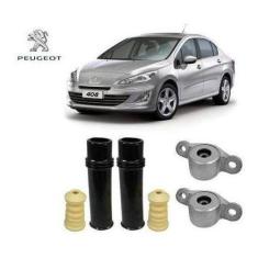 Kit Coxim Batente Suspensão Traseira Peugeot 408 2010 2011 2012 2013 2