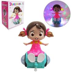 Boneca Musical Sentada Canta Dança Acende Luz - DM TOYS