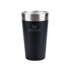 Copo Térmico Cerveja sem Tampa Stanley Matte Black 473mL