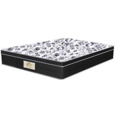 Colchão Casal Gazin Lumier Molas Bonel 1,38x1,88x0,20 Preto
