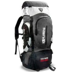 Mochila Camping Reforçada Clio Trilha Impermeável Mc5389 55L