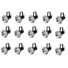 Kit 15 Spot Trilho Perfilado Eletro calha Par20 Bulbo OL5 - Hiperlight