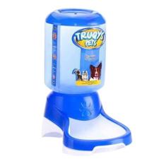Comedouro Automático para Cachorro Galão 1Kg Truqys Pet, Azul