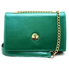 Bolsa Flap Feminina Alça Corrente Fechamento Zíper Moderna-Feminino