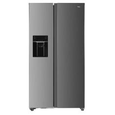 Geladeira TCL Side by Side C516SBIMN Twin Eco Inverter Frost Free Metal Cooling Painel Digital 2 Portas Inox 516L