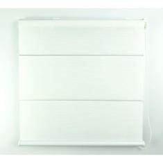 Cortina Romana Napoles Translúcido Crisdan 1,00 Largura X 1,40 Altura Branco