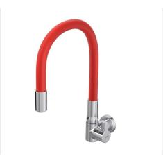 Hydra Torneira Cozinha Parede Hydramotion - Vermelha