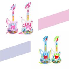 Guitarra Musical Show Music Brinquedo Infantil Guitarrinha Com Som