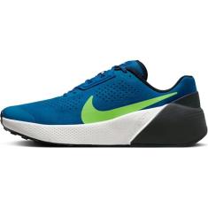 Nike Tênis de treino masculino, Azul quadrado/verde, preto, 42