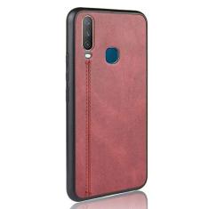 Capa para celular VIVO Y12 Capa protetora robusta 360° protege seu telefone capa de couro suave para VIVO Y12